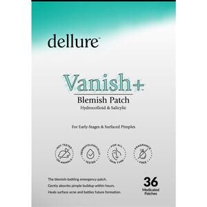 Dellure Vanish Blemish Patch 36 Patches Medicated Lot of 2